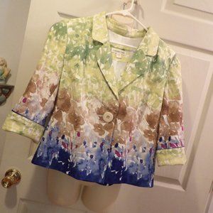 Pretty Coldwater Creek Med. Length Jacket - 12